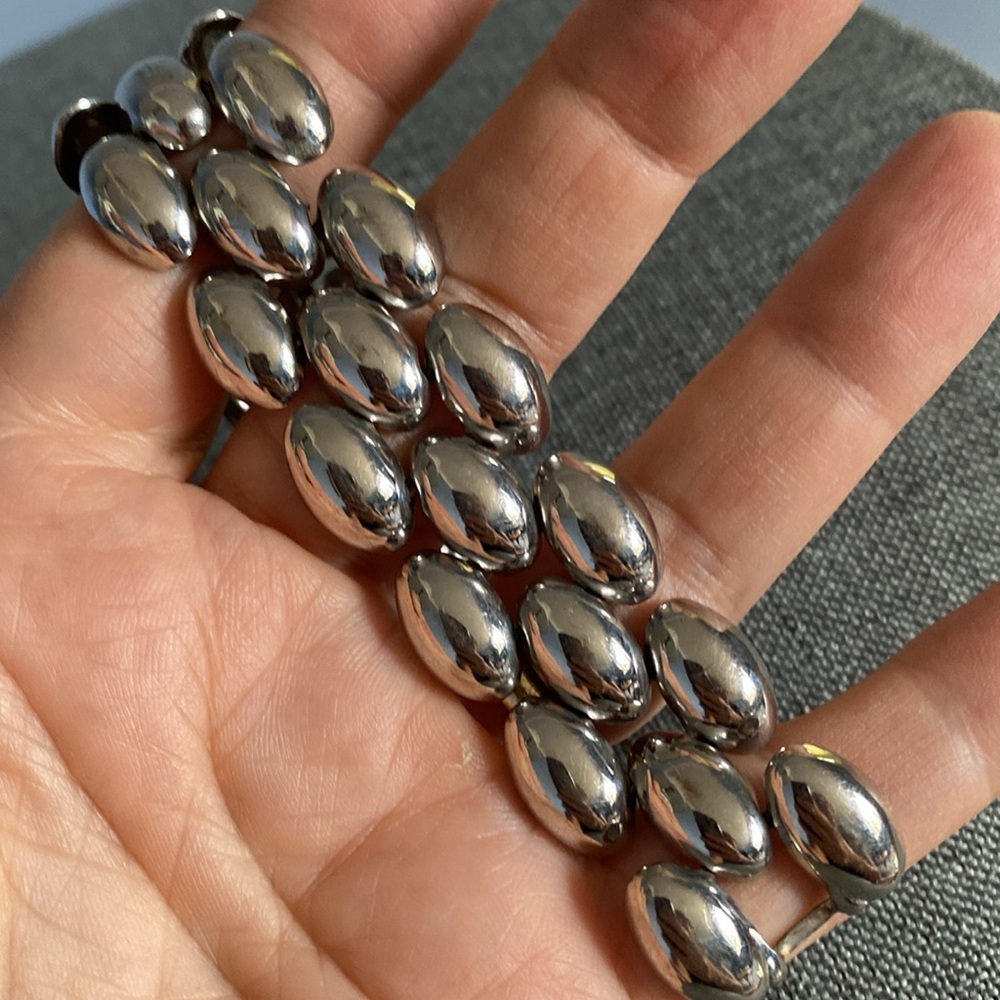 Silver Chunky Bracelet